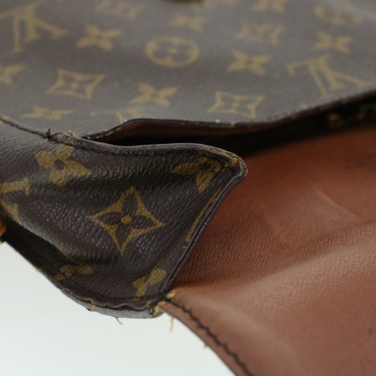 LOUIS VUITTON Monogram Saint Cloud GM Shoulder Bag M51242 LV Auth rd4981