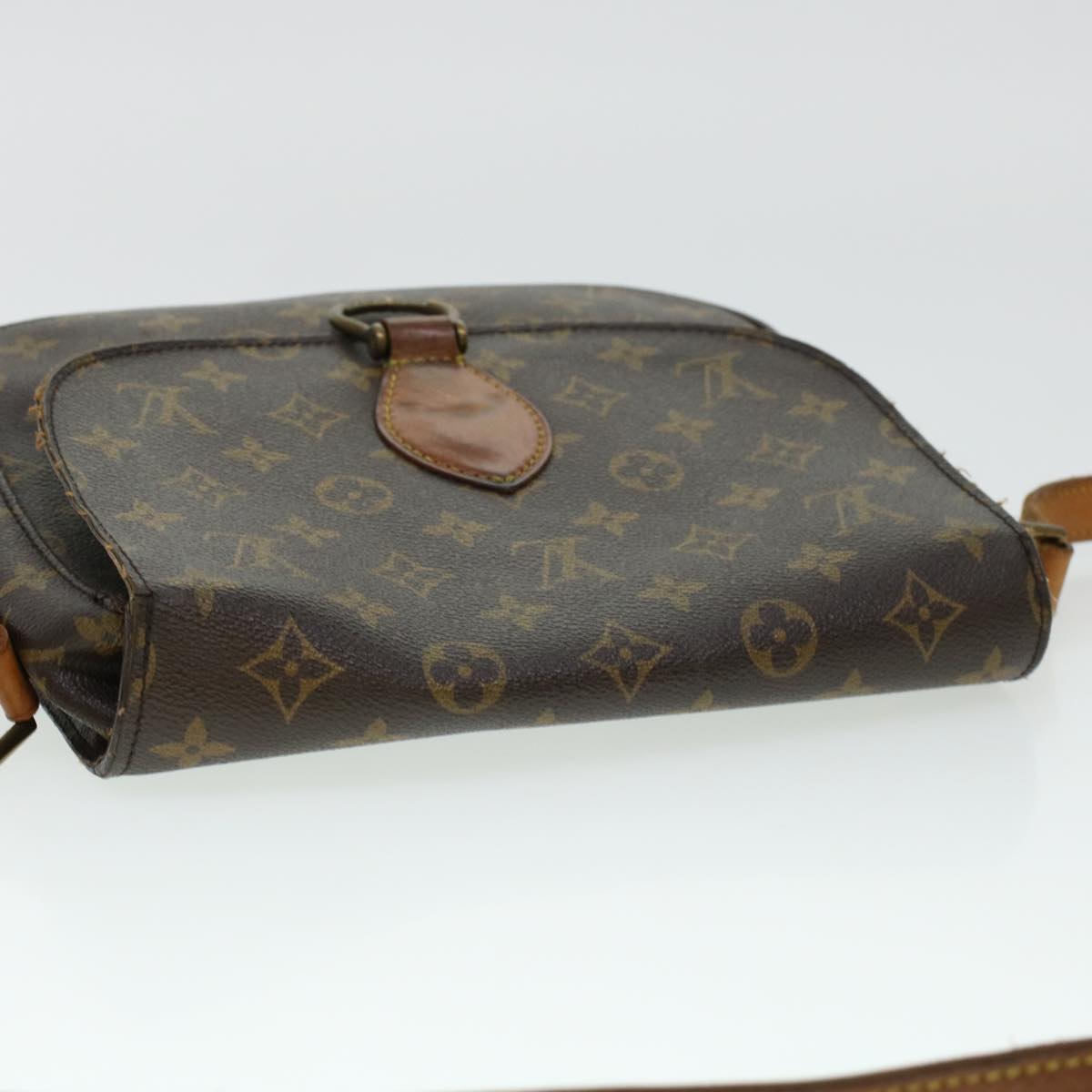 LOUIS VUITTON Monogram Saint Cloud GM Shoulder Bag M51242 LV Auth rd4981