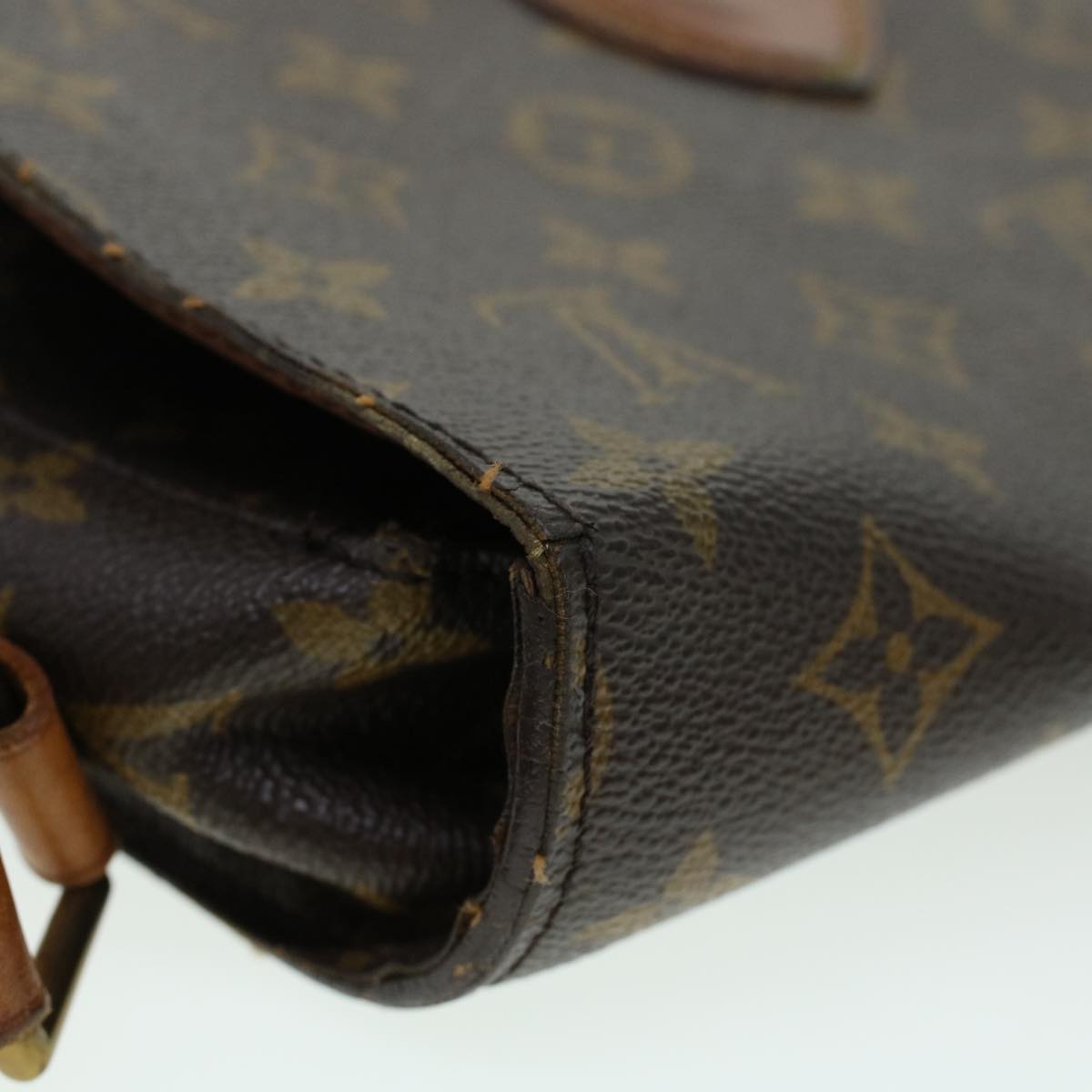 LOUIS VUITTON Monogram Saint Cloud GM Shoulder Bag M51242 LV Auth rd4981