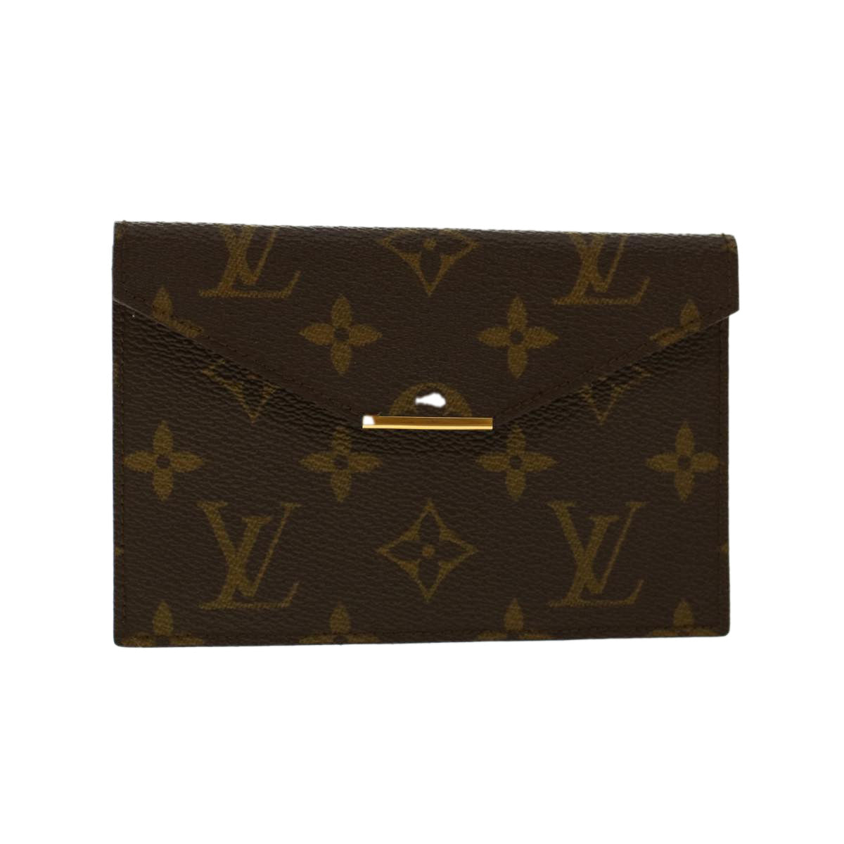 LOUIS VUITTON Monogram Card Case LV Auth rd5006