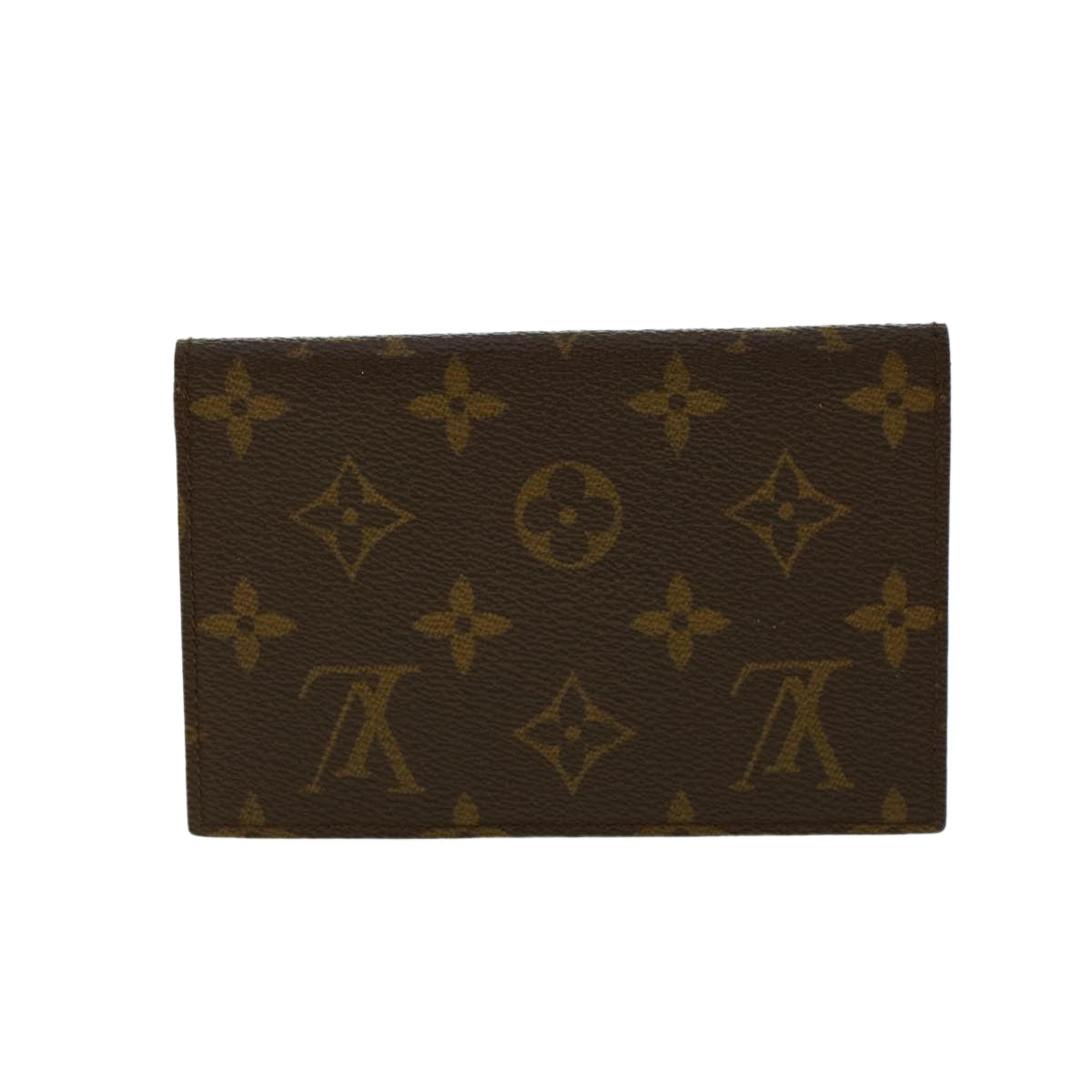 LOUIS VUITTON Monogram Card Case LV Auth rd5006 - 0