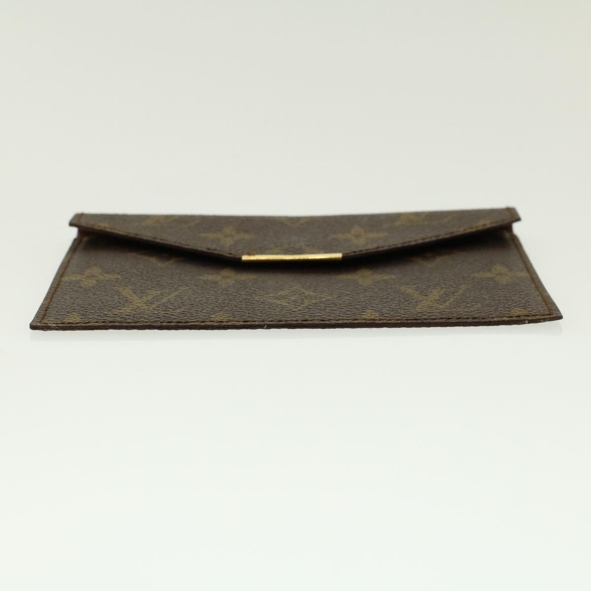 LOUIS VUITTON Monogram Card Case LV Auth rd5006