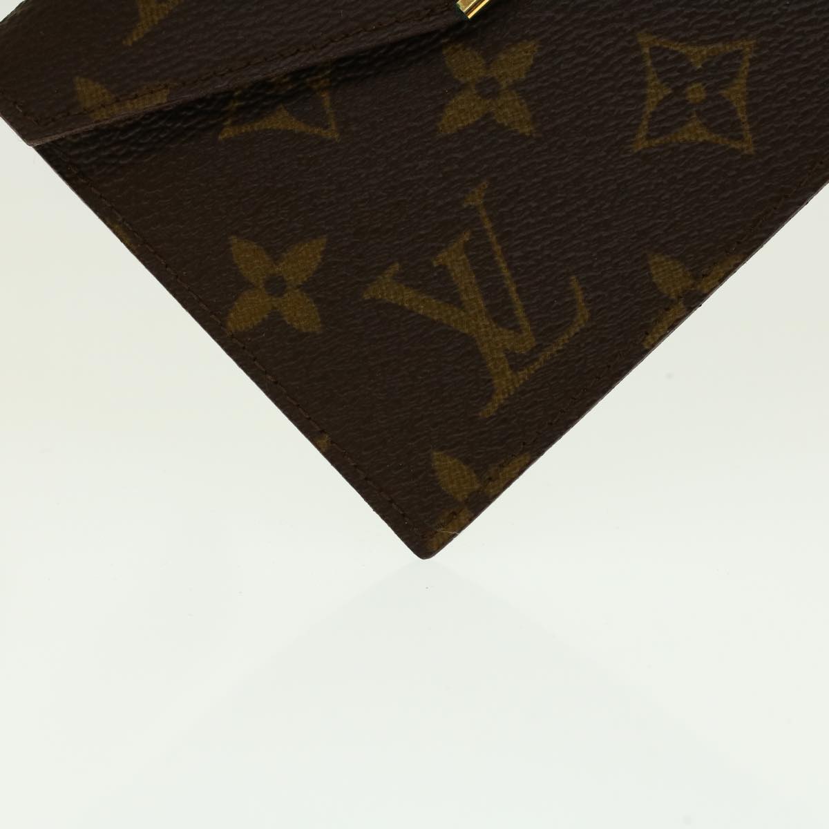 LOUIS VUITTON Monogram Card Case LV Auth rd5006