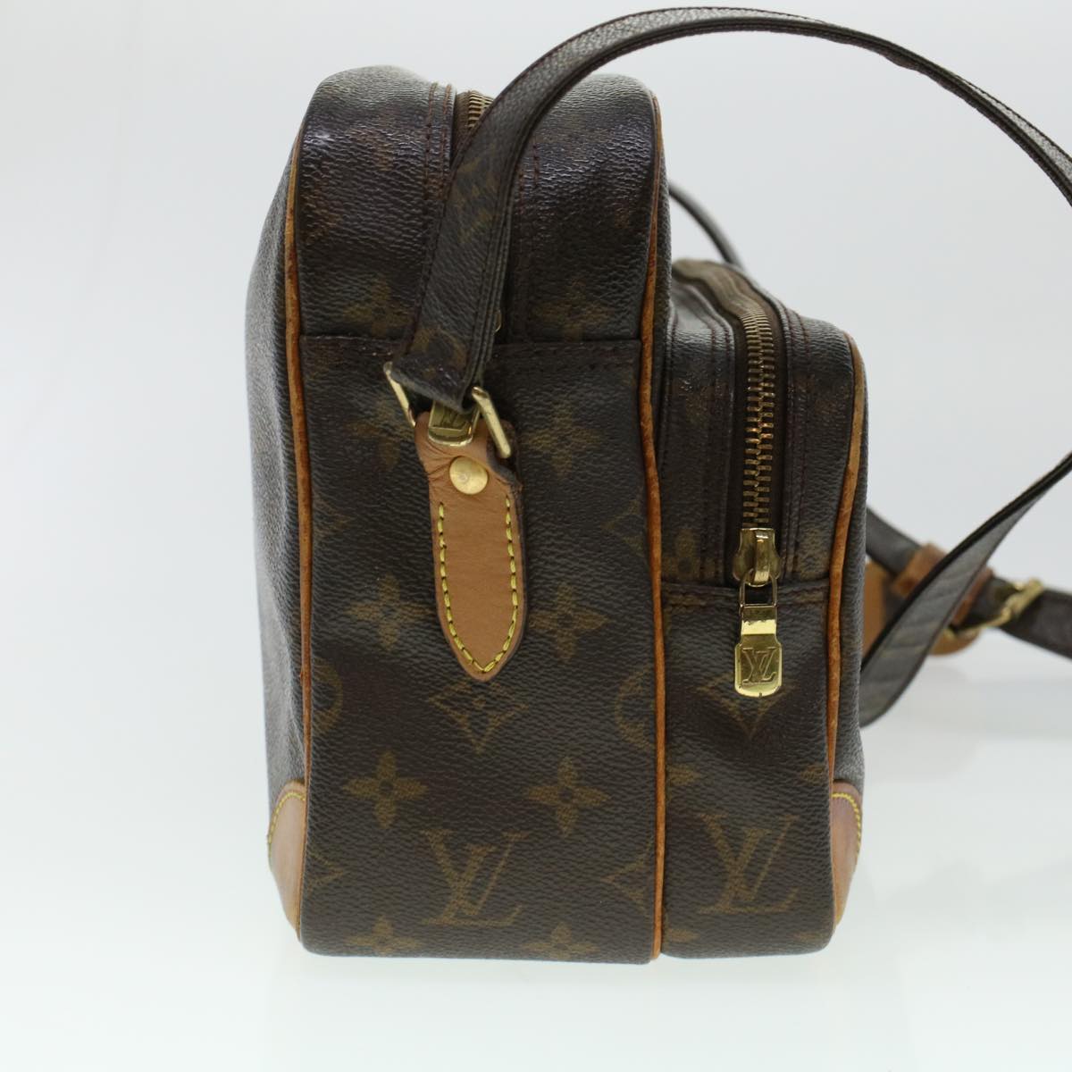 LOUIS VUITTON Monogram Nile Shoulder Bag M45244 LV Auth rd5024