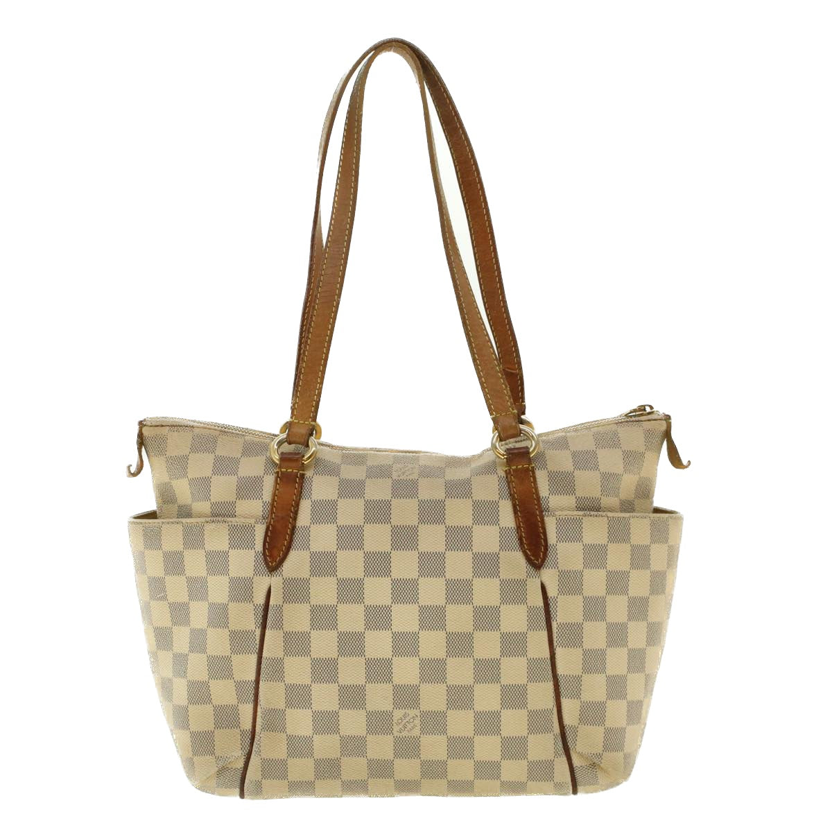 LOUIS VUITTON Damier Azur Totally PM Tote Bag N41280 LV Auth rd5078 - 0