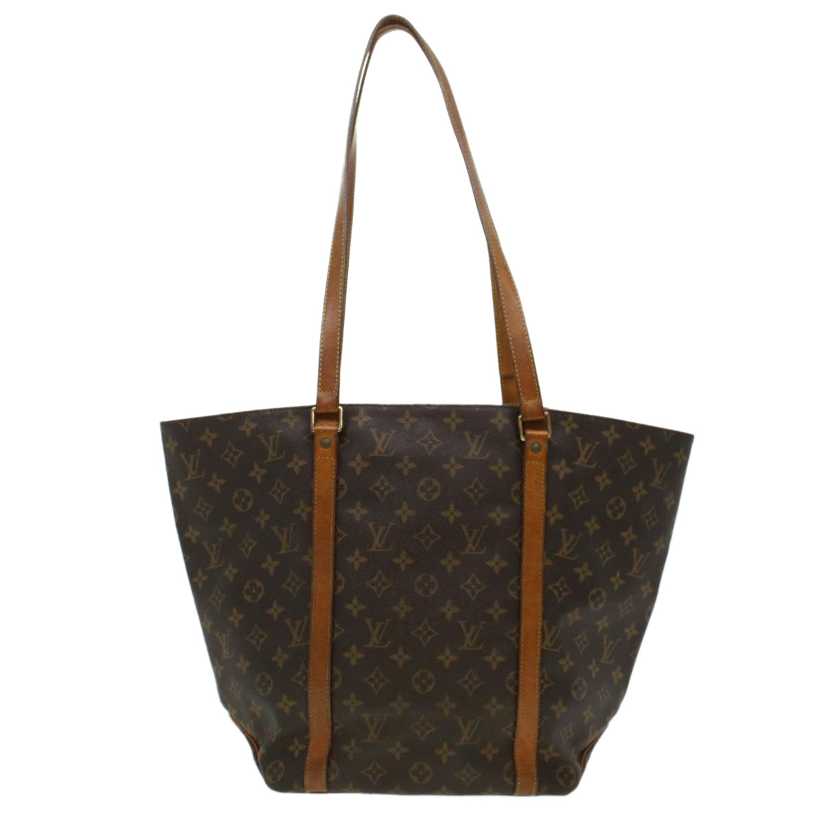 LOUIS VUITTON Monogram Sac Shopping Tote Bag M51108 LV Auth rd5126 - 0