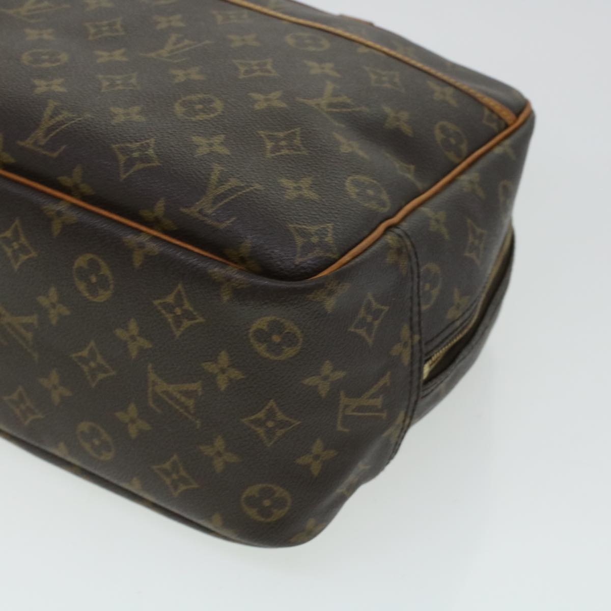 LOUIS VUITTON Monogram Deauville Hand Bag M47270 LV Auth rd5129