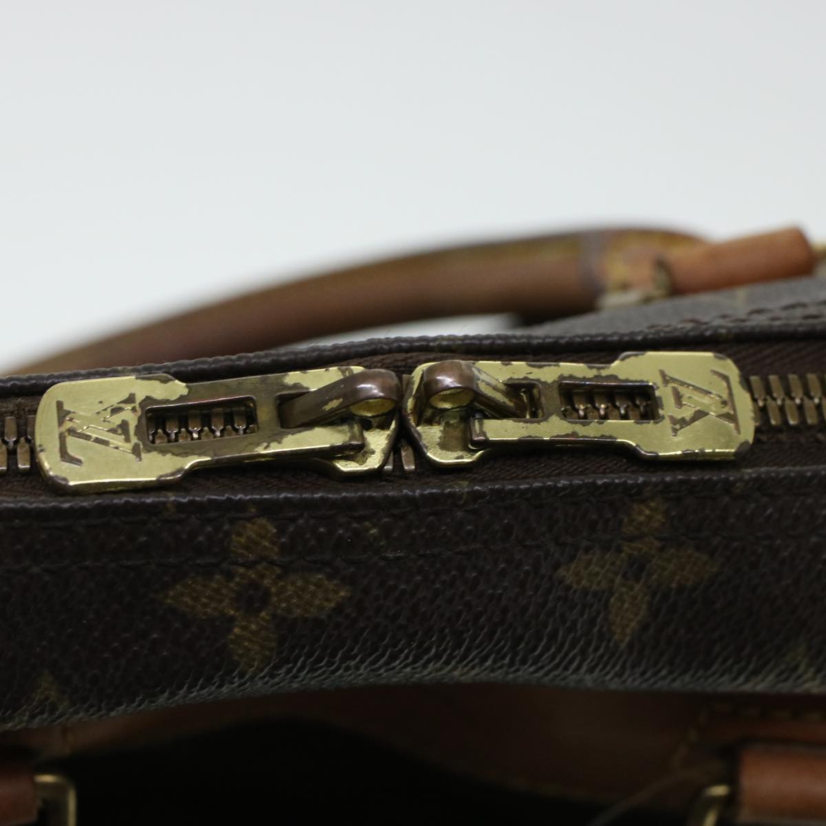 LOUIS VUITTON Monogram Deauville Hand Bag M47270 LV Auth rd5129