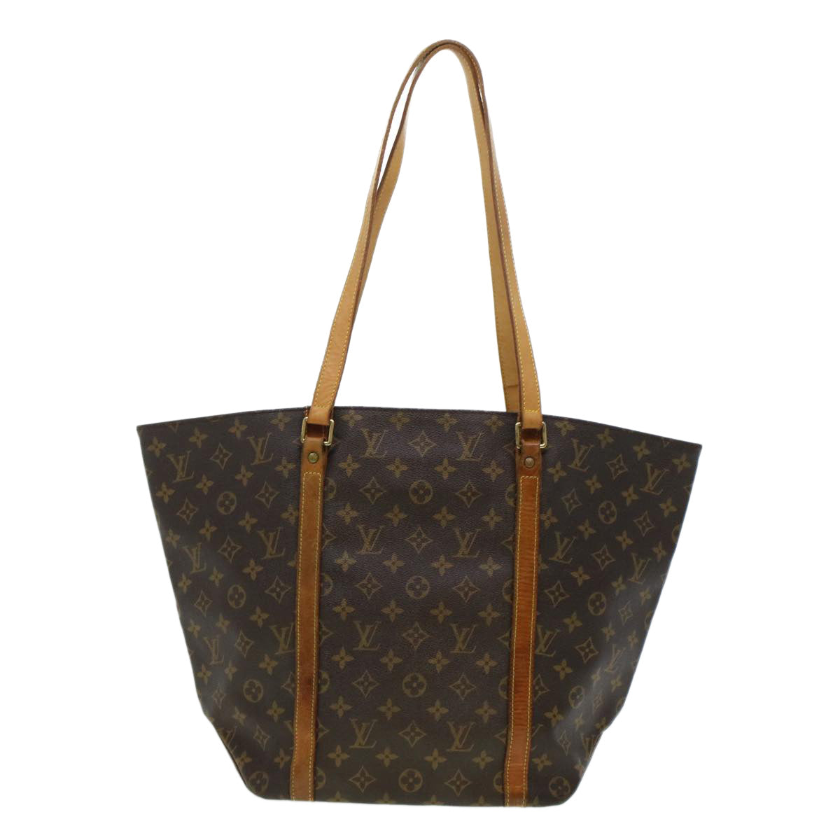 LOUIS VUITTON Monogram Sac Shopping Tote Bag M51108 LV Auth rd5142 - 0