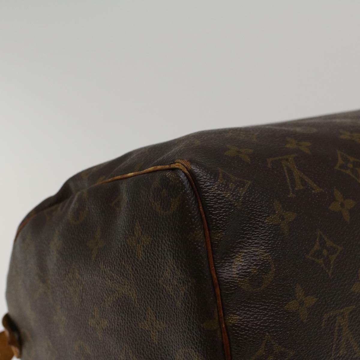 LOUIS VUITTON Monogram Speedy 35 Hand Bag M41524 LV Auth rd5187