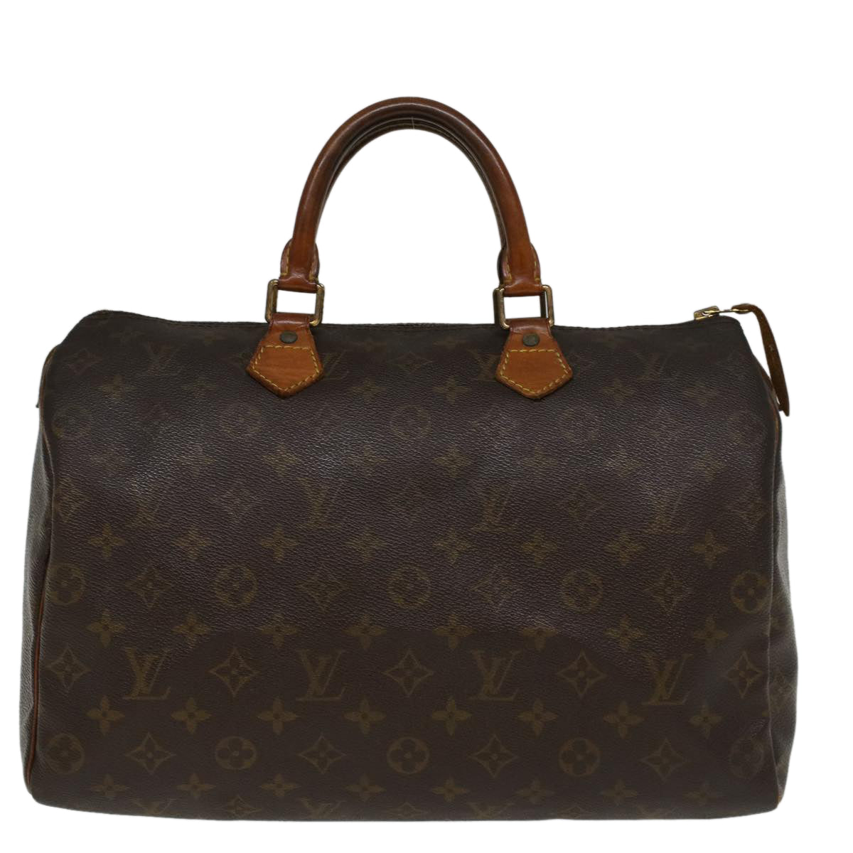 LOUIS VUITTON Monogram Speedy 35 Hand Bag M41524 LV Auth rd5187