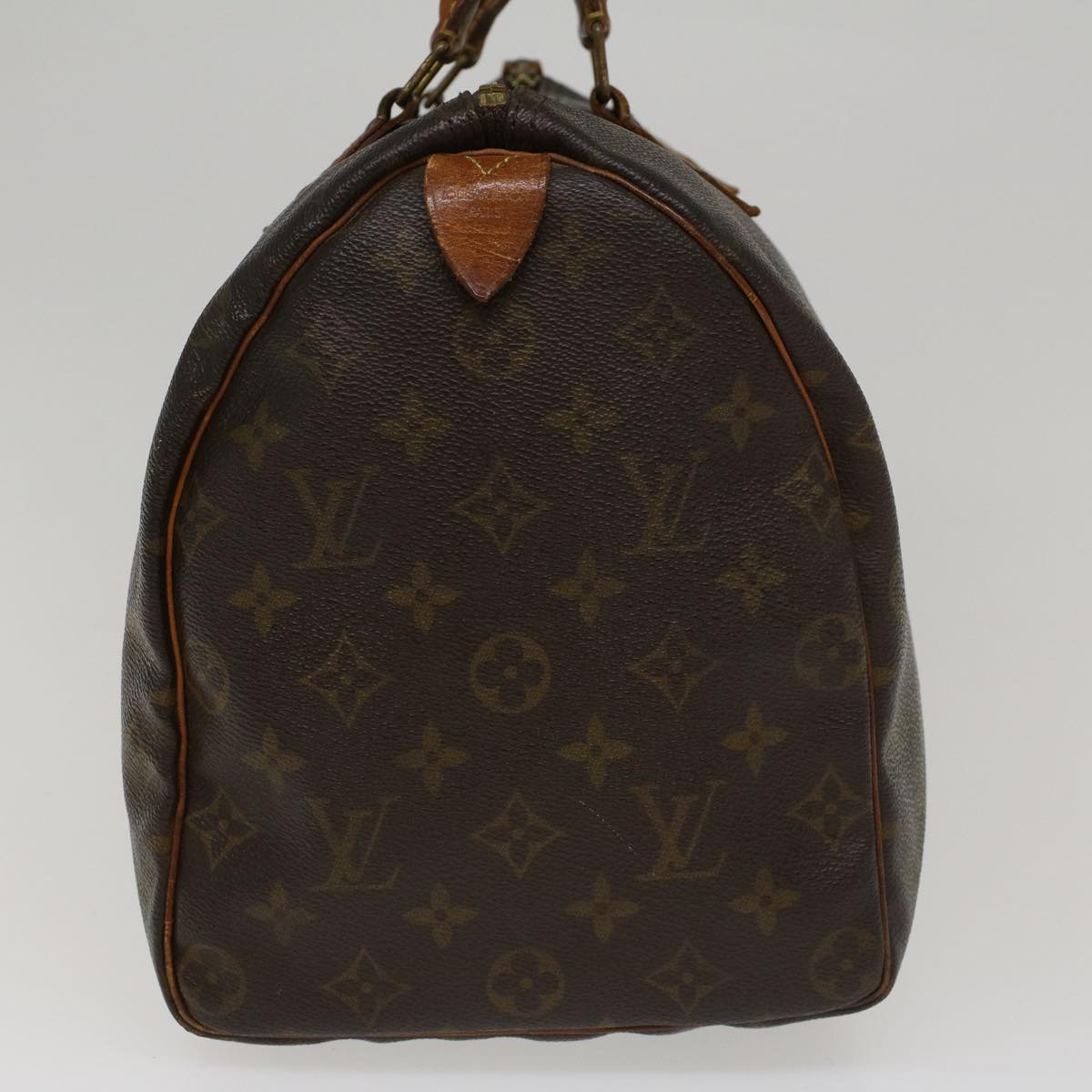 LOUIS VUITTON Monogram Speedy 35 Hand Bag M41524 LV Auth rd5187