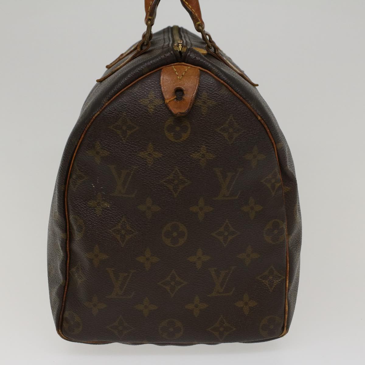 LOUIS VUITTON Monogram Speedy 35 Hand Bag M41524 LV Auth rd5187