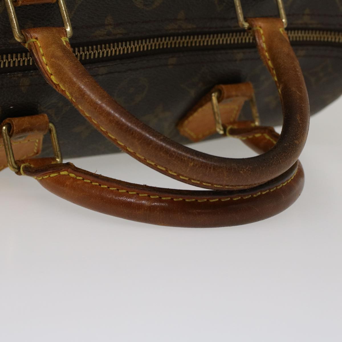 LOUIS VUITTON Monogram Speedy 30 Hand Bag M41526 LV Auth rd5200