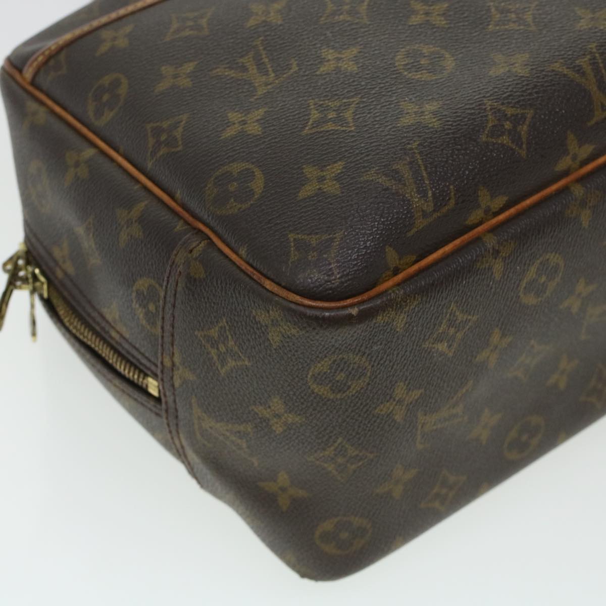 LOUIS VUITTON Monogram Deauville Hand Bag M47270 LV Auth rd5209