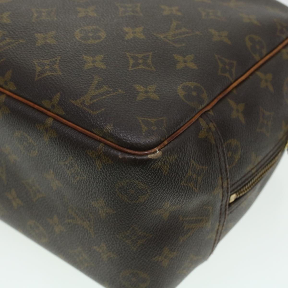 LOUIS VUITTON Monogram Deauville Hand Bag M47270 LV Auth rd5209