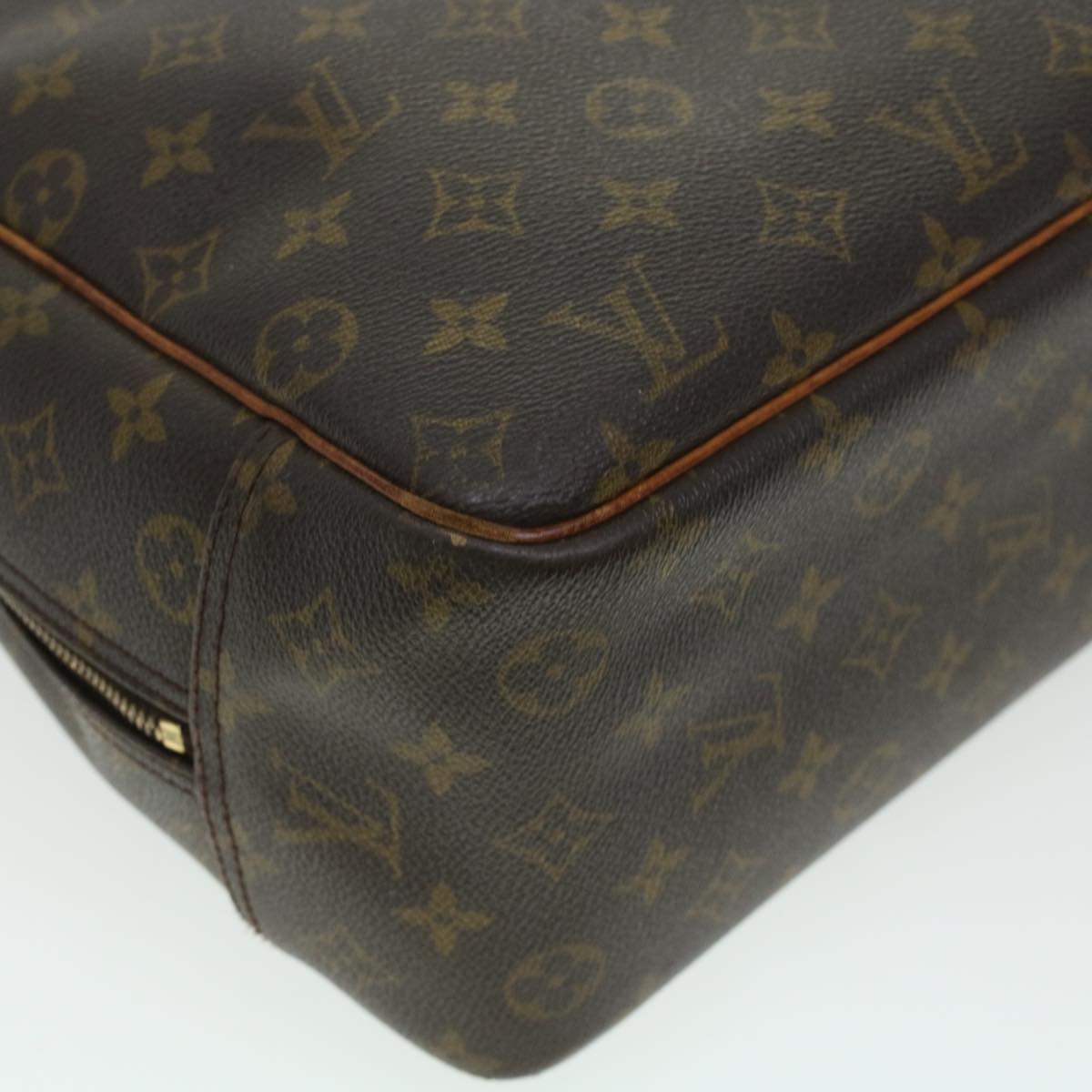 LOUIS VUITTON Monogram Deauville Hand Bag M47270 LV Auth rd5209