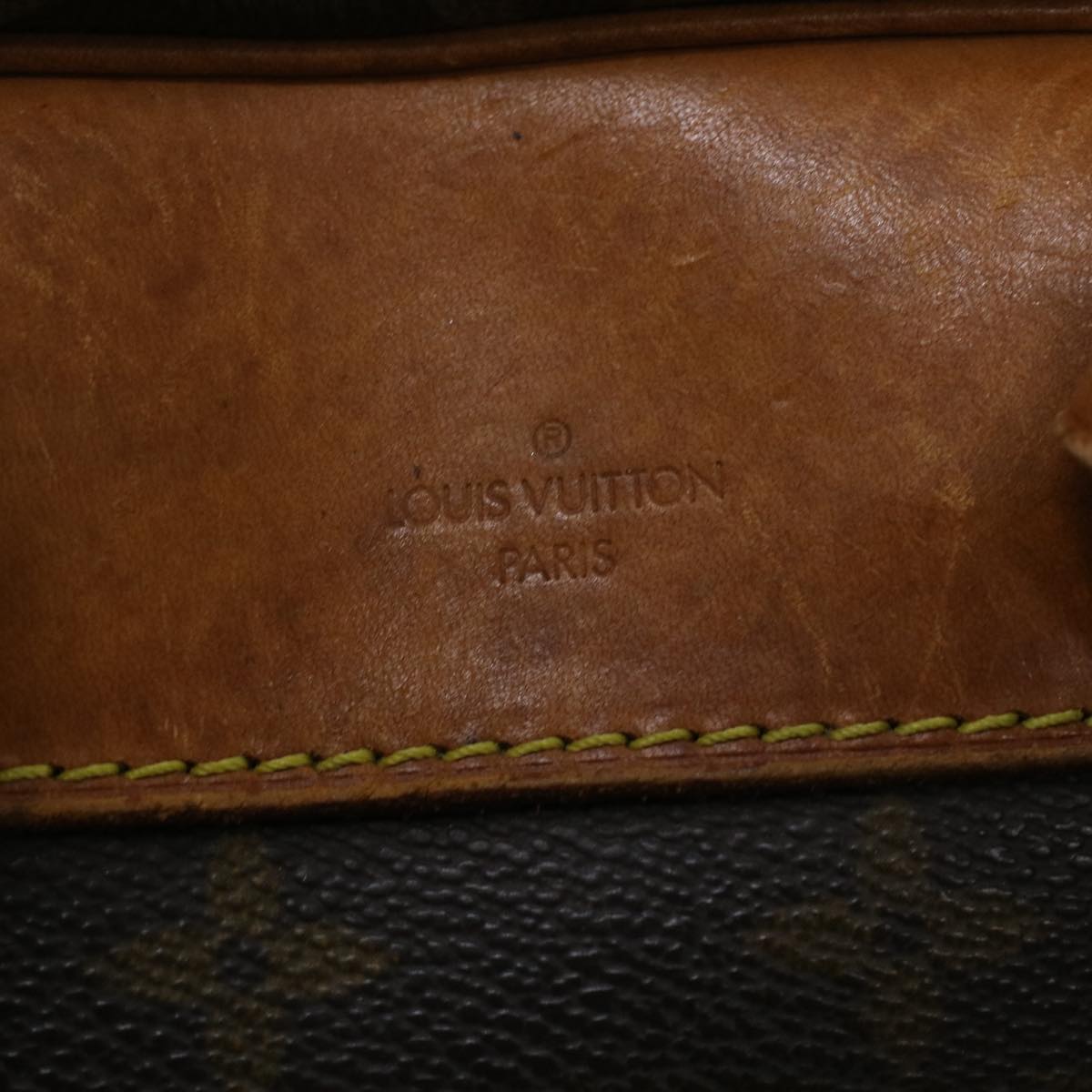 LOUIS VUITTON Monogram Deauville Hand Bag M47270 LV Auth rd5209