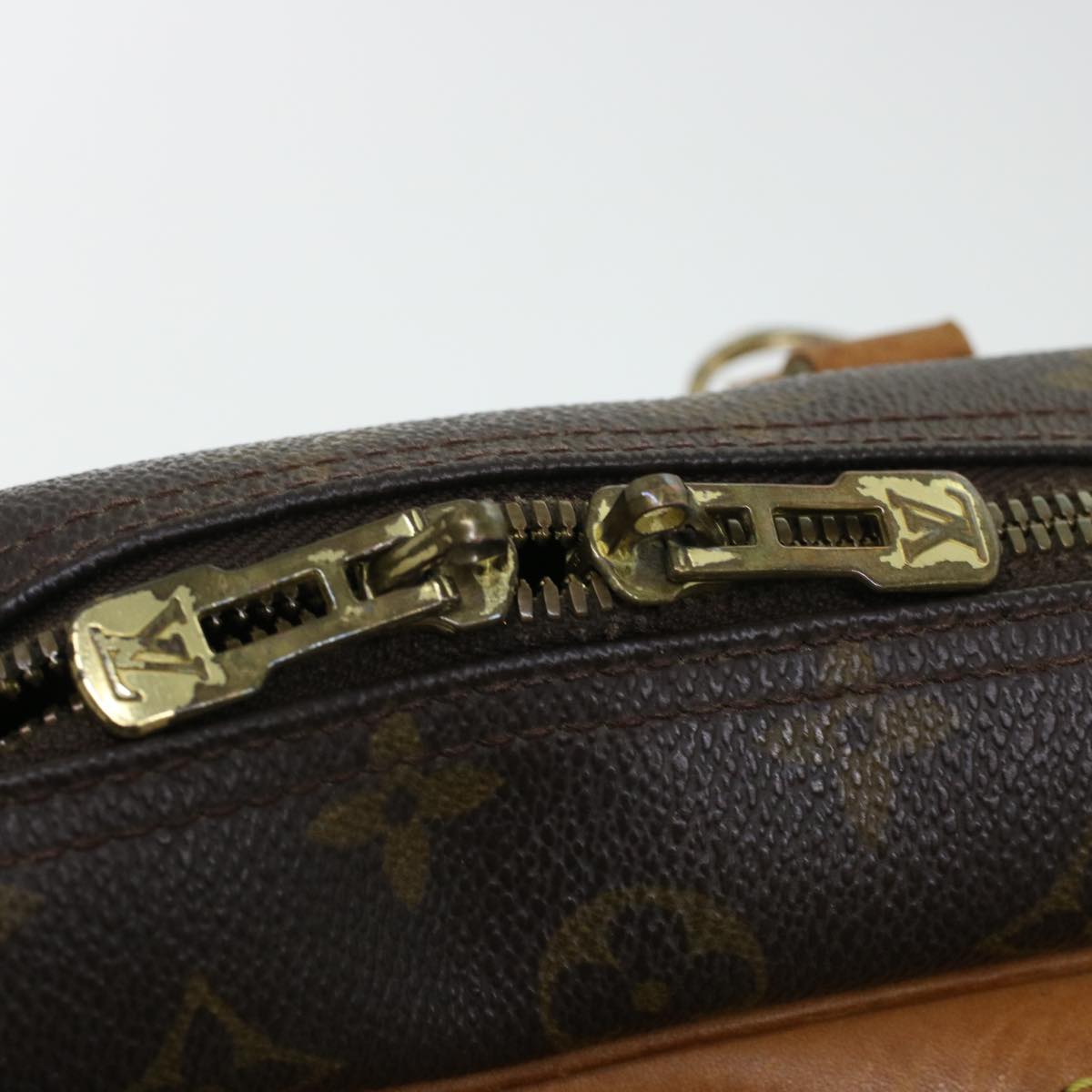 LOUIS VUITTON Monogram Deauville Hand Bag M47270 LV Auth rd5209