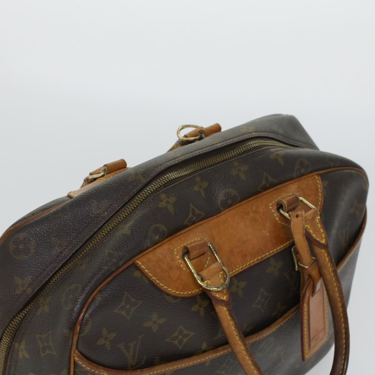 LOUIS VUITTON Monogram Deauville Hand Bag M47270 LV Auth rd5209