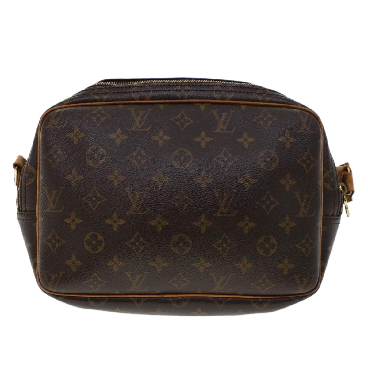 LOUIS VUITTON Monogram Reporter PM Shoulder Bag M45254 LV Auth rd5212