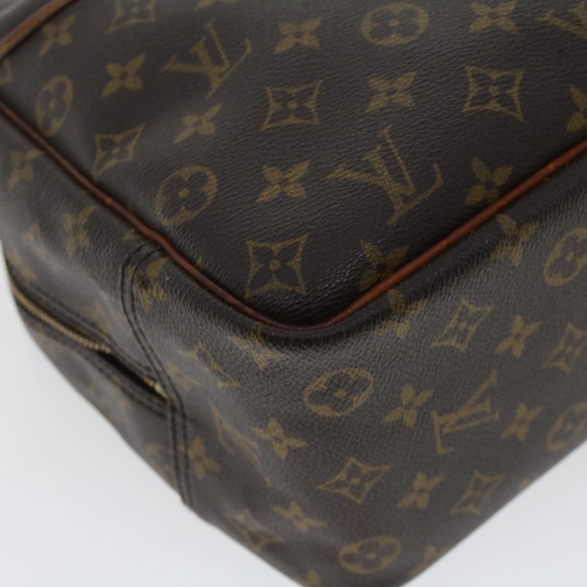 LOUIS VUITTON Monogram Deauville Hand Bag M47270 LV Auth rd5214