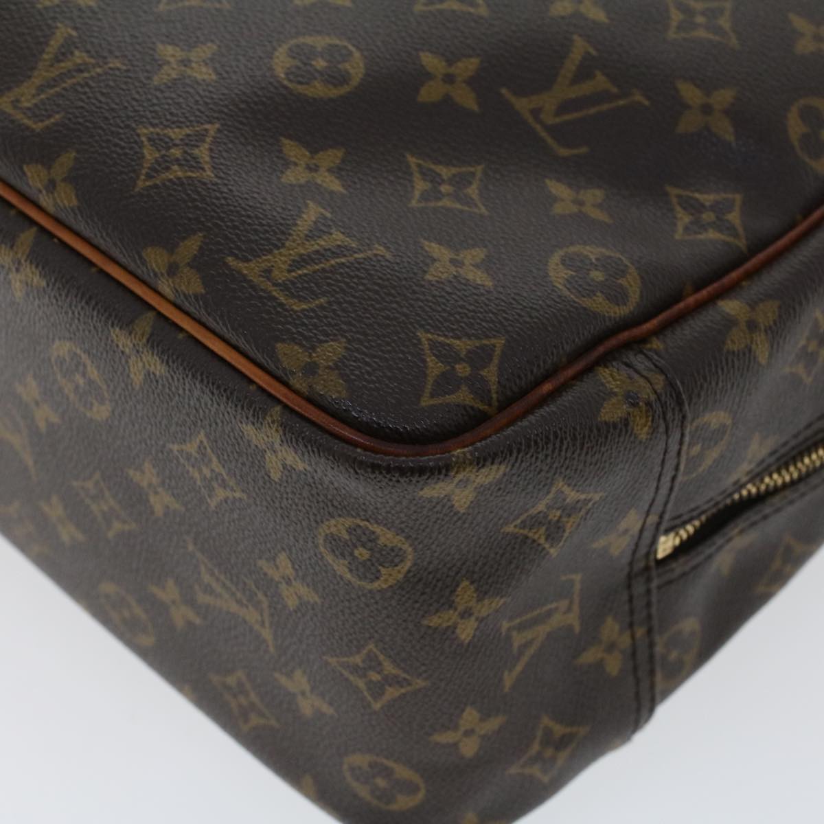 LOUIS VUITTON Monogram Deauville Hand Bag M47270 LV Auth rd5214