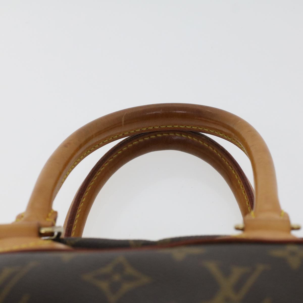 LOUIS VUITTON Monogram Deauville Hand Bag M47270 LV Auth rd5214