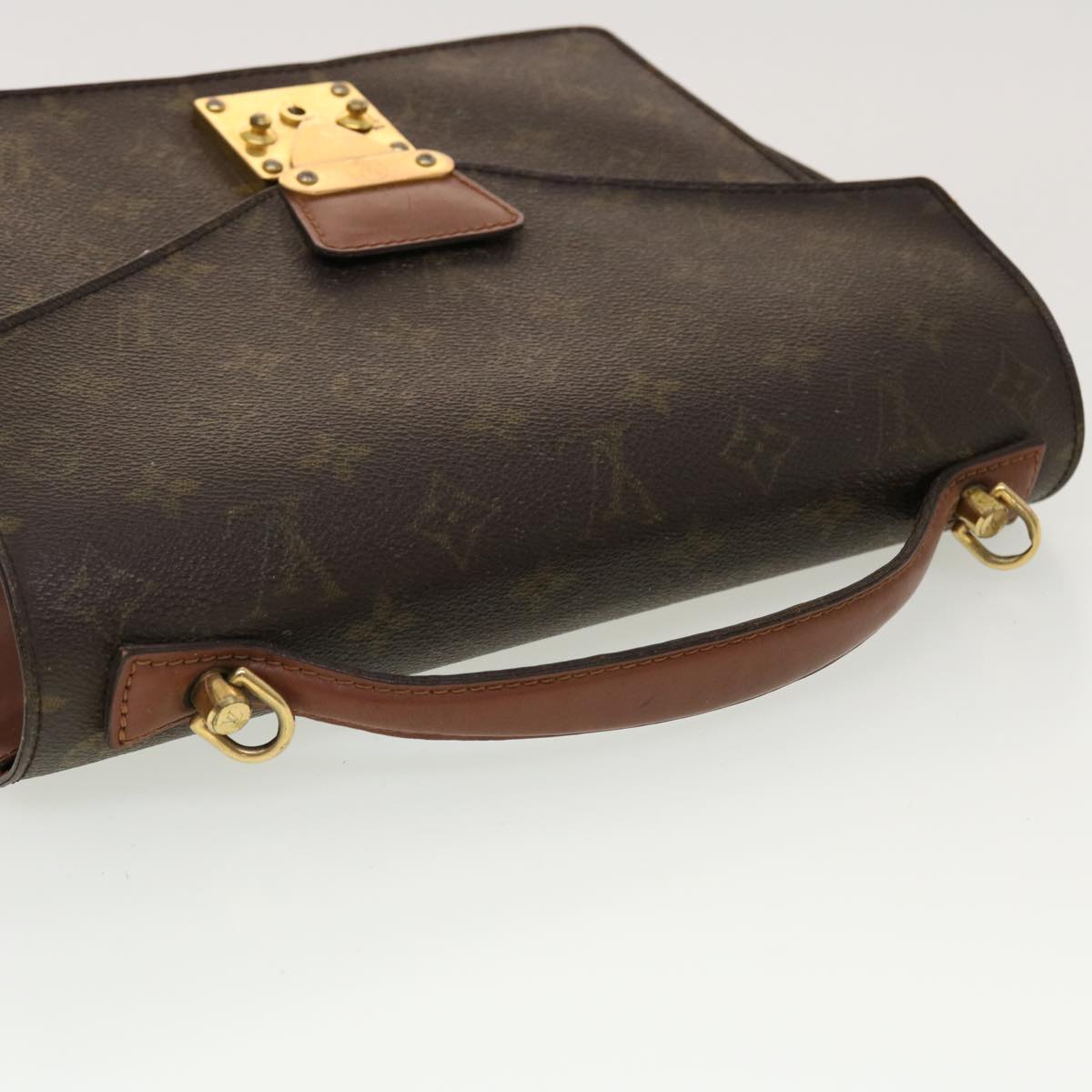 LOUIS VUITTON Monogram Monceau 28 Hand Bag 2way M51185 LV Auth rd5239