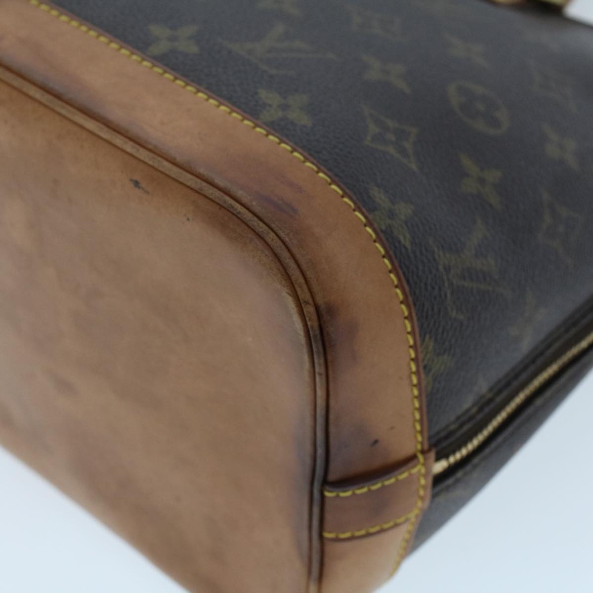 LOUIS VUITTON Monogram Alma Hand Bag M51130 LV Auth rd5272