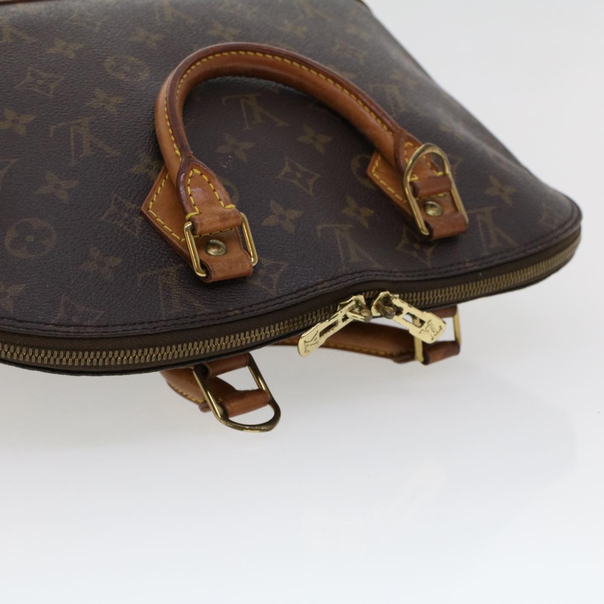 LOUIS VUITTON Monogram Alma Hand Bag M51130 LV Auth rd5272