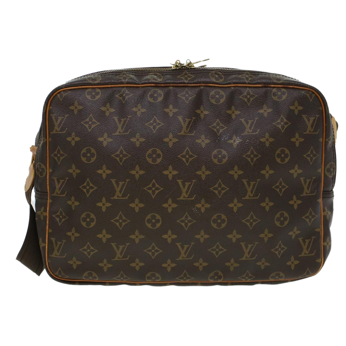 LOUIS VUITTON Monogram Reporter GM Shoulder Bag M45252 LV Auth rd5275