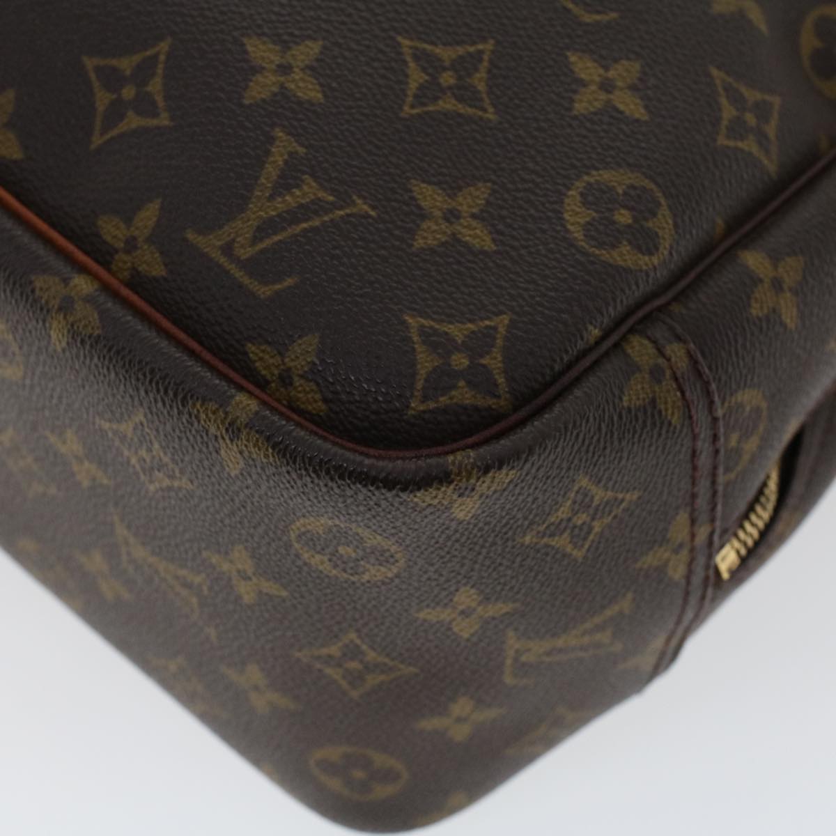 LOUIS VUITTON Monogram Deauville Hand Bag M47270 LV Auth rd5285