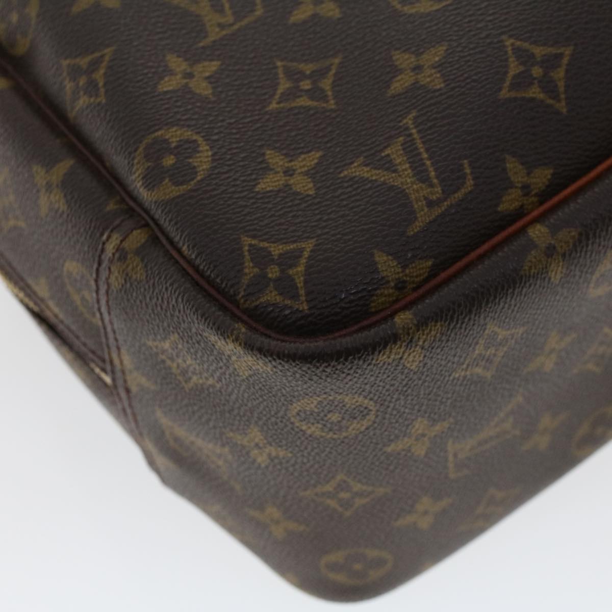 LOUIS VUITTON Monogram Deauville Hand Bag M47270 LV Auth rd5285