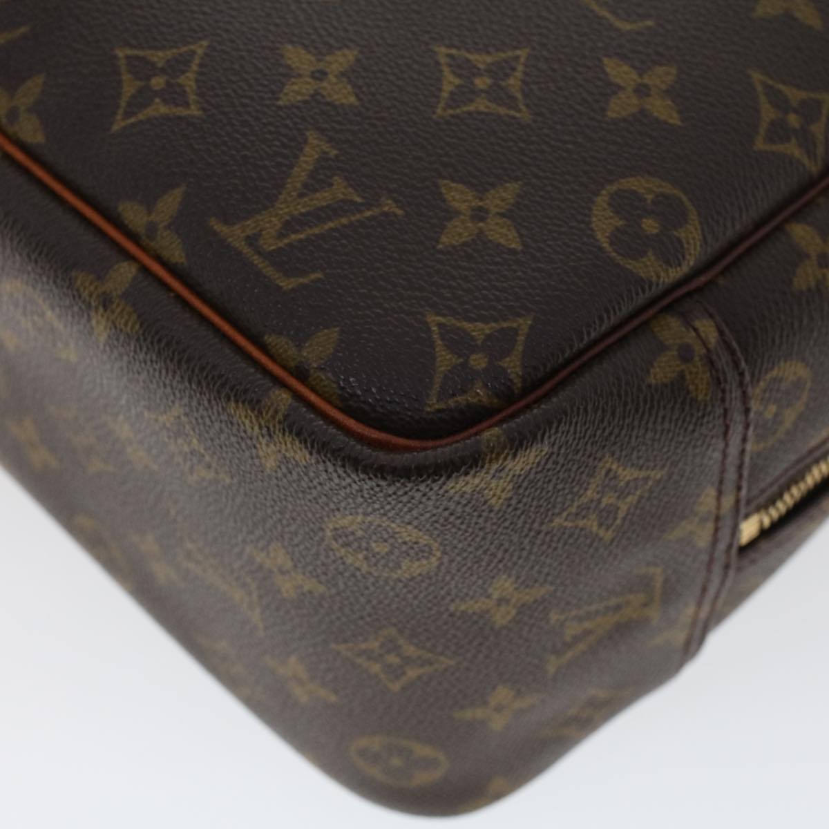 LOUIS VUITTON Monogram Deauville Hand Bag M47270 LV Auth rd5285