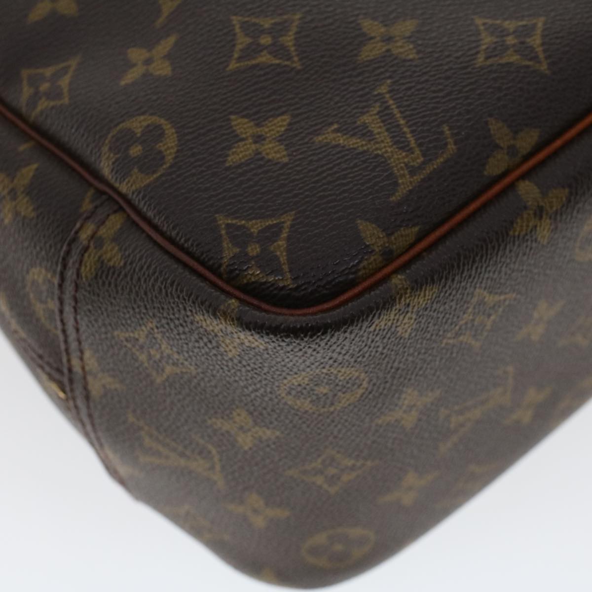 LOUIS VUITTON Monogram Deauville Hand Bag M47270 LV Auth rd5285