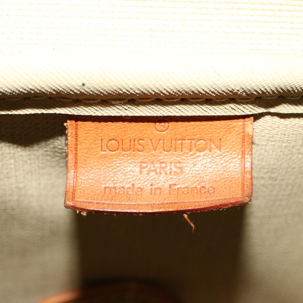 LOUIS VUITTON Monogram Deauville Hand Bag M47270 LV Auth rd5285