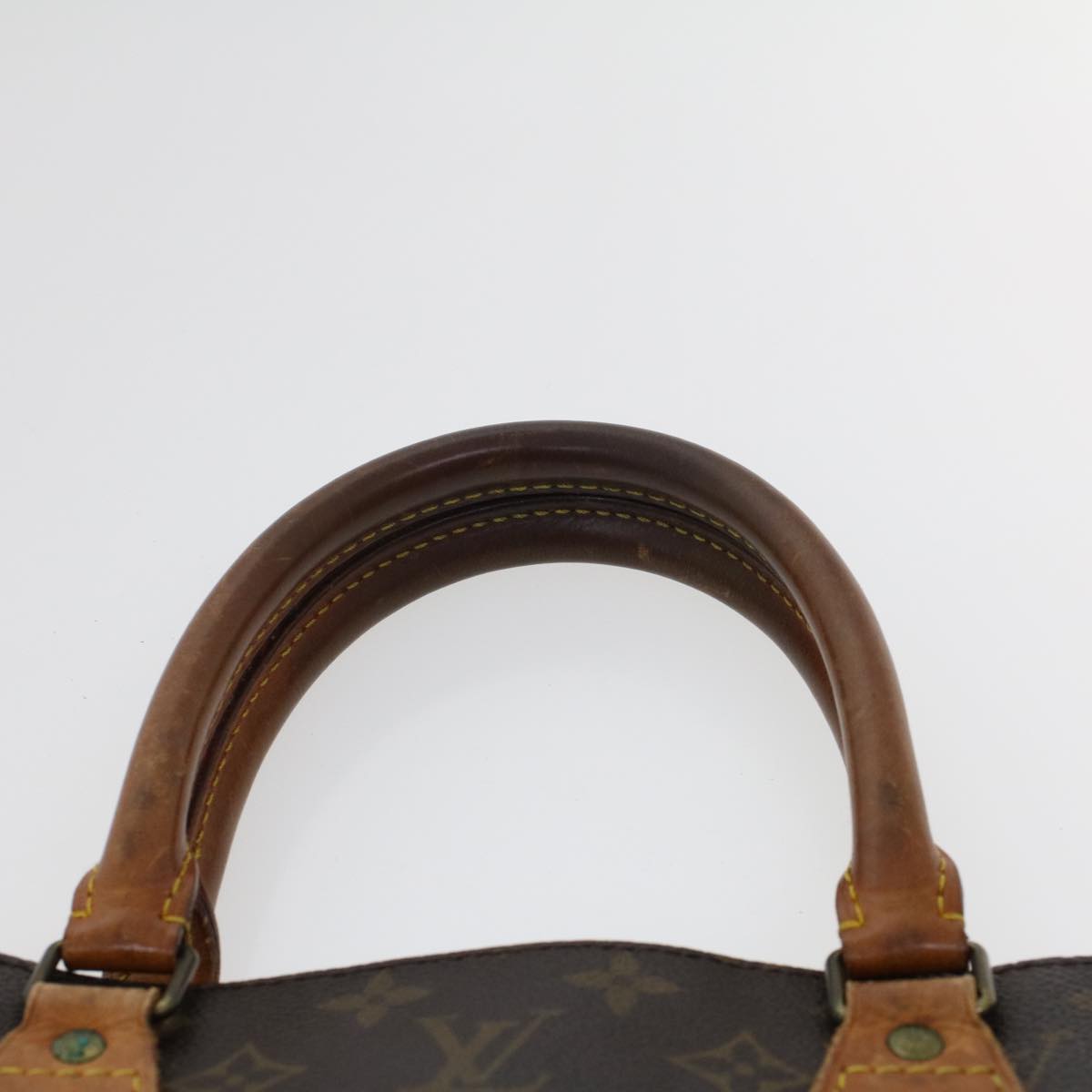 LOUIS VUITTON Monogram Sac Plat Hand Bag M51140 LV Auth rd5293