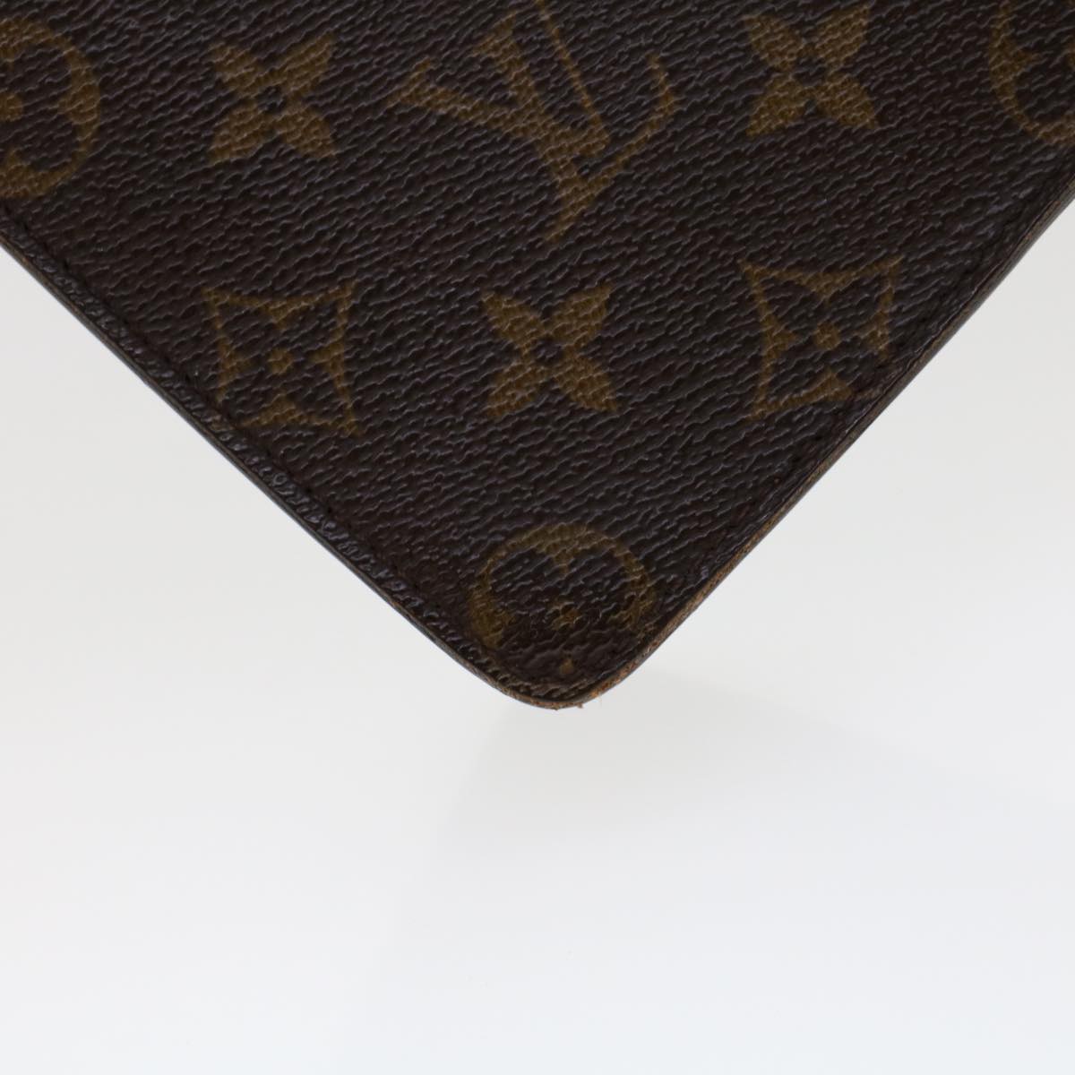 LOUIS VUITTON Monogram Pochette Homme Clutch Bag M51795 LV Auth rd5305