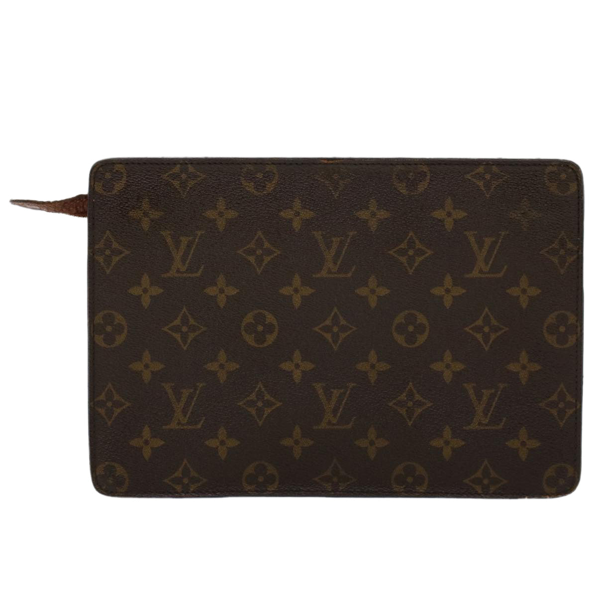 LOUIS VUITTON Monogram Pochette Homme Clutch Bag M51795 LV Auth rd5305 - 0