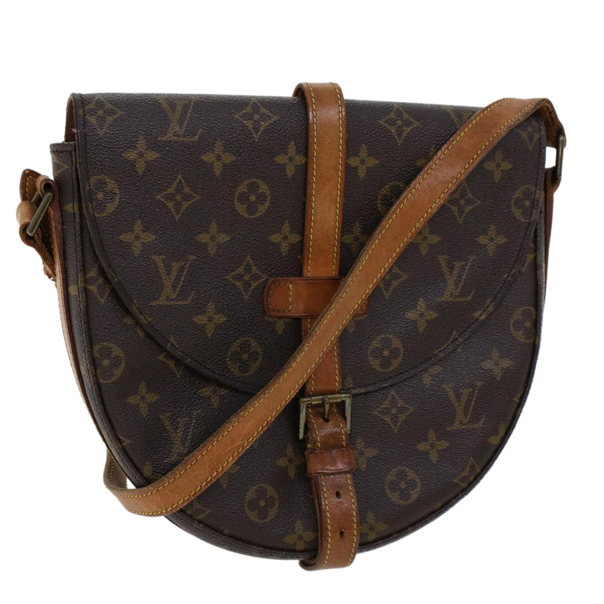 LOUIS VUITTON Monogram Chantilly MM Shoulder Bag M51233 LV Auth rd5321