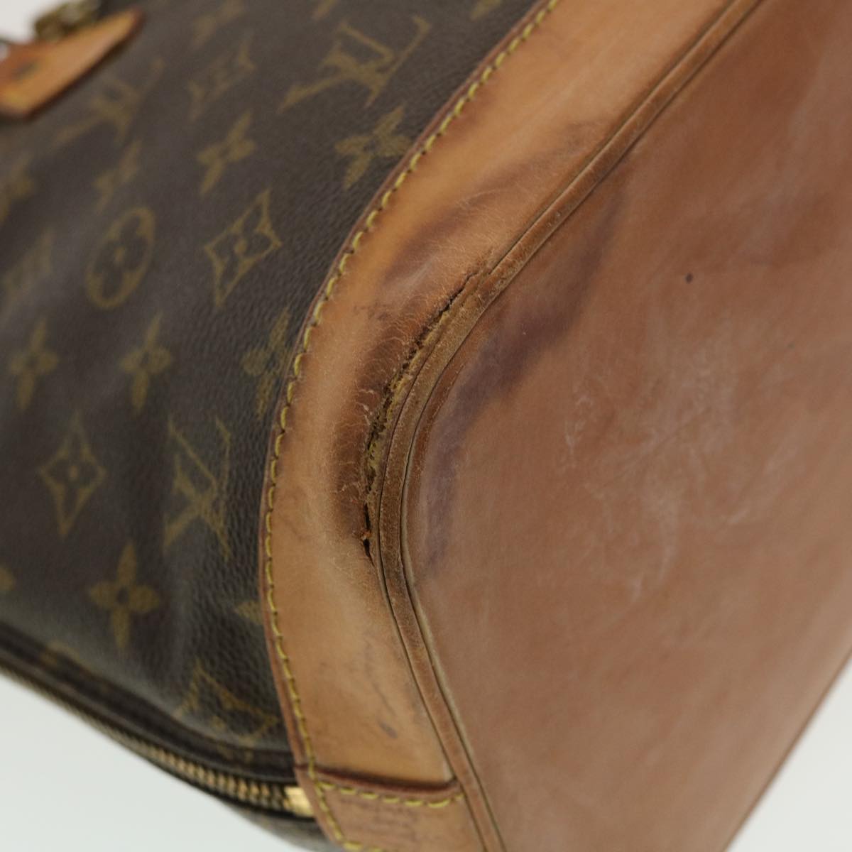 LOUIS VUITTON Monogram Alma Hand Bag M51130 LV Auth rd5328