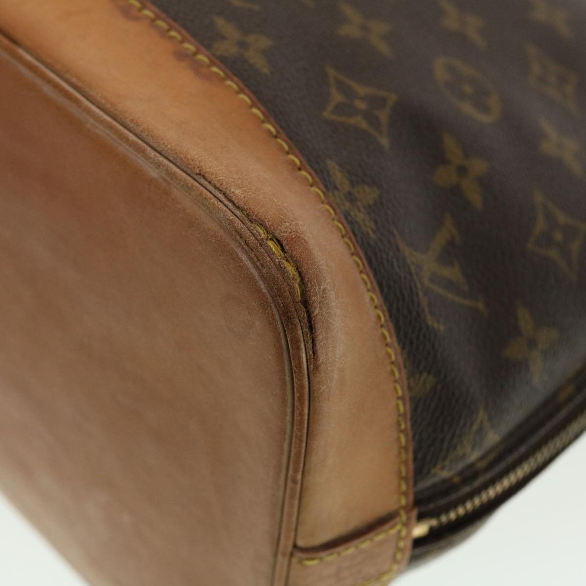 LOUIS VUITTON Monogram Alma Hand Bag M51130 LV Auth rd5328