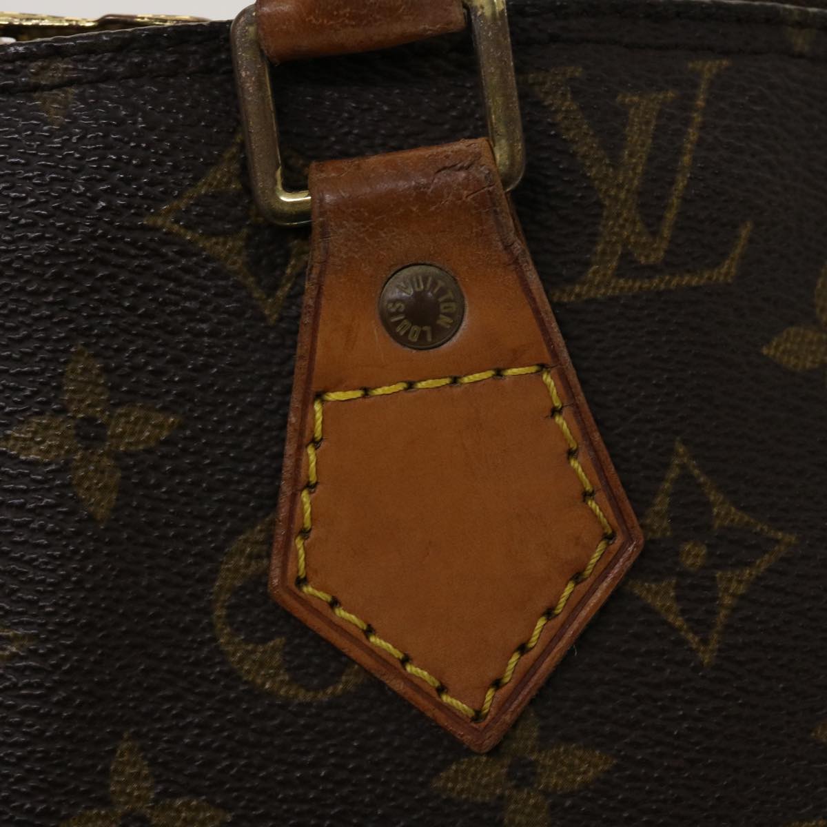 LOUIS VUITTON Monogram Alma Hand Bag M51130 LV Auth rd5328