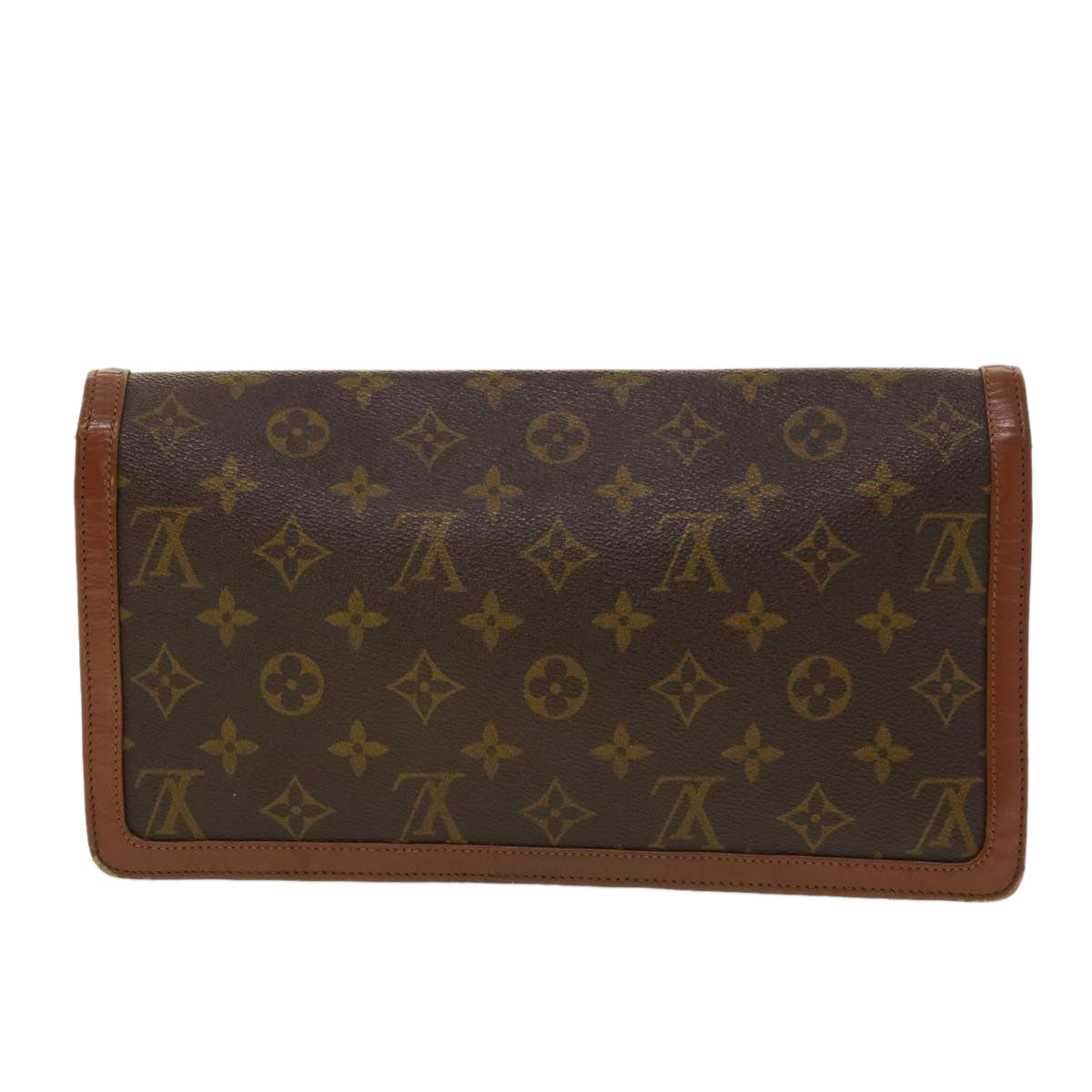 LOUIS VUITTON Monogram Pochette Dam Clutch Bag M51810 LV Auth rd5330 - 0