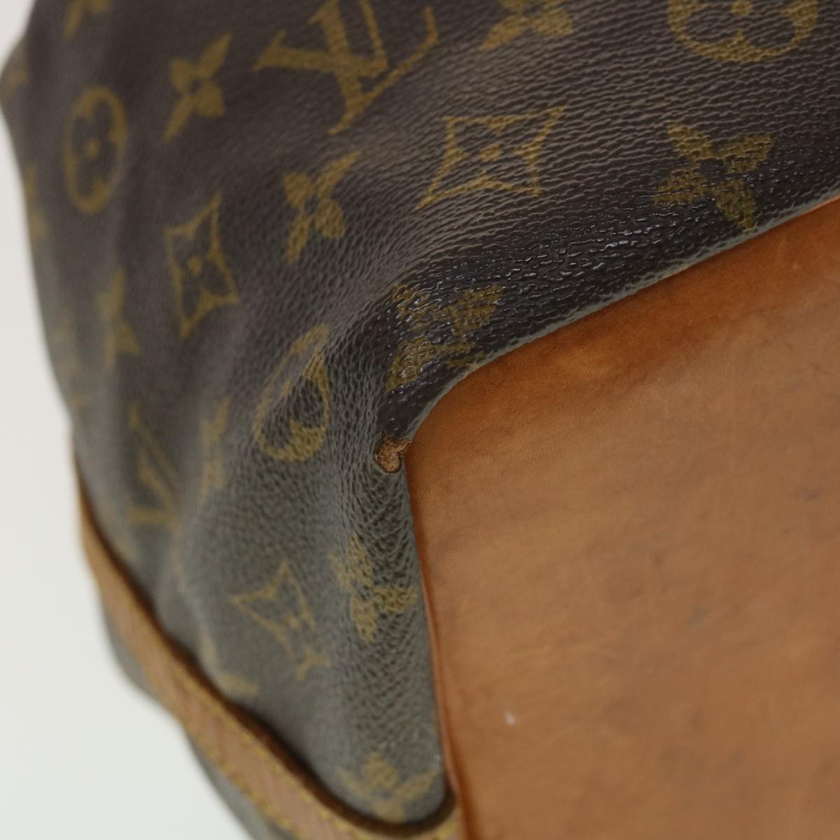 LOUIS VUITTON Monogram Petit Noe Shoulder Bag M42226 LV Auth rd5333