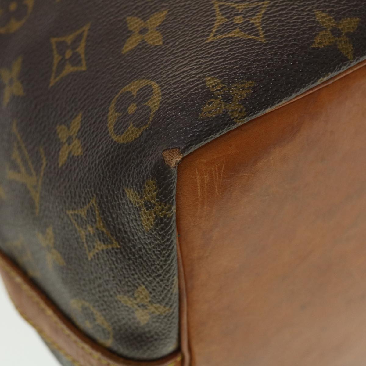 LOUIS VUITTON Monogram Petit Noe Shoulder Bag M42226 LV Auth rd5333