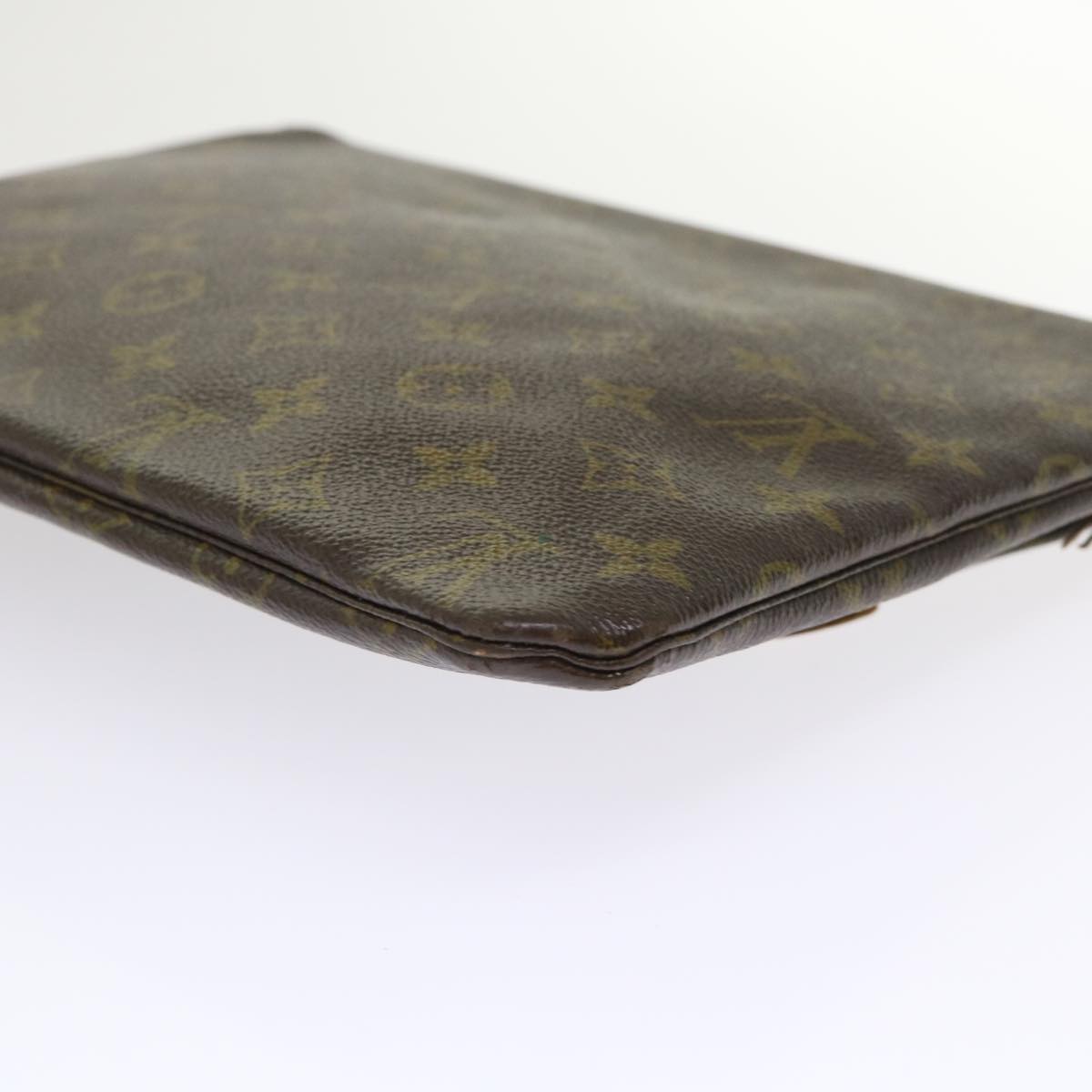 LOUIS VUITTON Monogram Pochette Priant Clutch Bag M51805 LV Auth rd5400