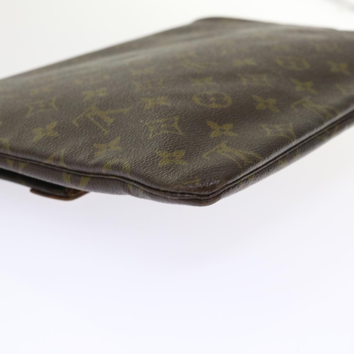 LOUIS VUITTON Monogram Pochette Priant Clutch Bag M51805 LV Auth rd5400