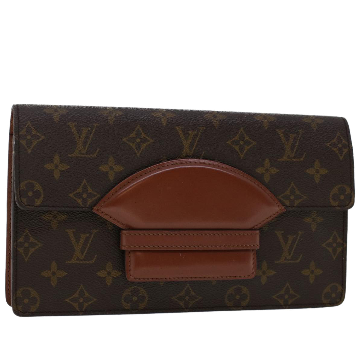 LOUIS VUITTON Monogram Chaillot Clutch Bag M51786 LV Auth rd5411